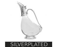 silberkanne Carafe à vin Rouge de qualité supérieure - 0,9 l - Plaqué Argent - Finition de qualité supérieure.