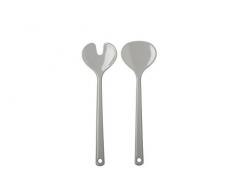 Rosti Mepal 102058043400 Couverts à Salade, Mélamine, Gris, 20 x 20 x 30 cm