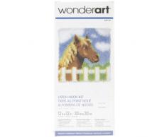 WonderArt Angel Kit de Tapis Ã Crocheter avec Motif Poisson