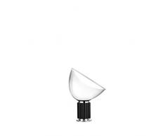 Flos TACCIA Petite lampe de table LED en verre 16 W Noir 373 x 142 x 485 mm