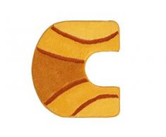 Meusch WC-Vorleger Jade / 55 x 50 cm/Farbe Safran Tapis de Bain, RÃ©sine Acrylique