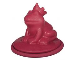 Rayher 34303000 Moule en latex forme roi grenouille, moule de 9 x 8,5 cm idÃ©al pour couler du savon crÃ©atif ou du bÃ©ton crÃ©atif, sct. -LS 1 piÃ¨ce, rouge