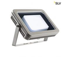 Projecteur SPOODI, carrÃ©, 30W, gris argent, 4000K LED