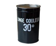 Corbeille Ã Linge en Acier 50/100, 55 L, Impression Quadrichromie