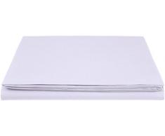 AmazonBasics Everyday Drap plane en coton 100%, 180 x 290 cm - Lilas