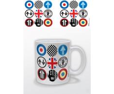 Pyramid Generic MG22317 Mod and Ska Icons Mug, Multicolore