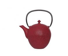 Cosy & Trendy 163036 THEIERE Fonte 1L PEAR Dark Red, Autre, Rouge