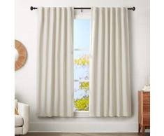 AmazonBasics Tringle Ã rideaux avec embouts ronds- 183 Ã 366 cm, diamÃ¨tre 3Â cm, Expresso (Bronze foncÃ©)