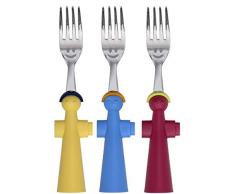 Rivadossi RV66303 / ASSTD - Couverts Trebimbi pour enfants, 3 pièces, multicolores