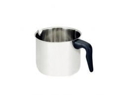 Elo 50814 Joyau Pot à lait avec bec verseur Acier Inoxydable Argent 14 x 14 x 10,4 cm