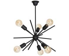 Homemania Lampe Ã suspension W56xd56xh60 cm Noir