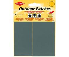 Kleiber Patchs Nylon Autocollants pour rÃ©parations, Gris foncÃ©