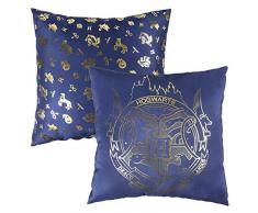 Harry Potter Coussin Premium Hogwarts Bleu 30 x 30 cm