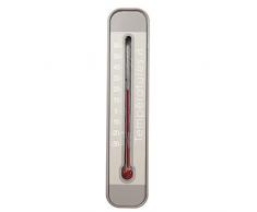 Gimel 518448 Thermometre, Plastique, Gris, 8 x 0,48 x 1 cm