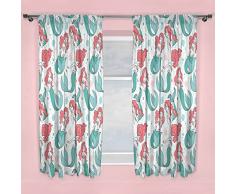 Disney Princess DPCOCN54001UK Rideaux, Bleu, 54-inch