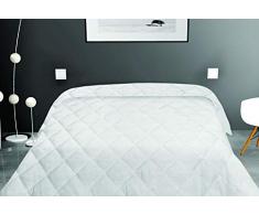 Soleil docre Couette Confort, Polyester, Blanc, 220 x 240 cm