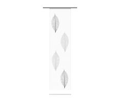 Home Fashion 87288-760 Rano Panneau Japonais Impression numérique Effet Soie Motif Pierre 245 x 60 cm