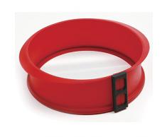 Norpro en Silicone/Verre Moule Ã charniÃ¨re, Rouge