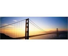 1art1 San Francisco Midi Poster - Golden Gate Bridge (91 x 30 cm)