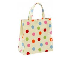 Cooksmart Spots - Sac Petit Format en Toile, Multicolore