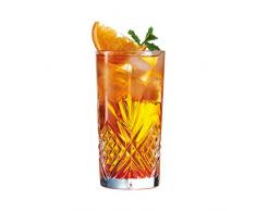 ARCOROC Arc L7253 Broadway Lot de 6 Verres à Shot en Verre Transparent 50 ML, Verre, Transparent, Longdrink 280ml