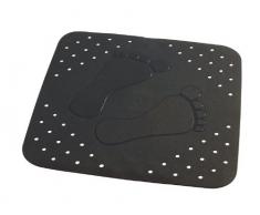 Ridder 672700-350 Tapis de Douche Caoutchouc Synthtique Noir 54 x 54 cm