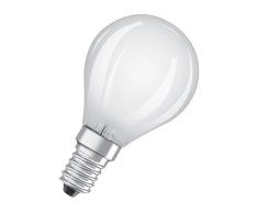 Osram Star+ Ampoule LED Ã Filament Haute DÃ©finition des Couleurs | Culot E14 | Forme SphÃ©rique | Blanc Chaud 2700K | 5W (Ã©quivalent 40W)