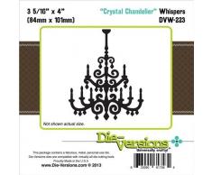 Whispers Lustre Cristal Die Multicolore
