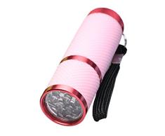 Avalva 5700-R lampe de poche, Aluminium, Rose