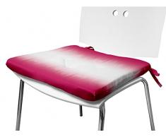 Soleil dOcre 005424 Tie and Dye Dessus de Chaise Polyester Rose 40 x 40 x 3 cm