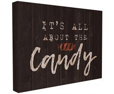 La Collection Stupell DÃ©coration intÃ©rieure tendue sur Toile DÃ©coration Murale, Multicolore