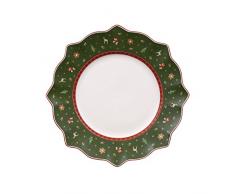 Villeroy & Boch Toys Delight Assiette plate verte, 29 cm, Porcelaine Premium