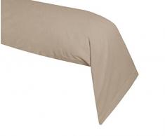 Lovely Casa T34820016 Alicia Taie de Traversin Coton Ficelle 185 x 45 cm