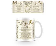 Harry Potter MG24569 (Hogwarts School List Books) Mug, CÃ©ramique, Multicolore, 11oz/315ml