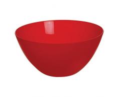 Excelsa Rainbow Saladier 27âRouge Transparent