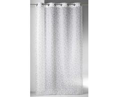 Home Maison 806546 Voilage Etamine ImprimÃ© Polyester Blanc 140 x 240 cm