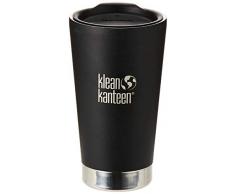 Klean Kanteen Gobelet Isotherme 16 oz en Acier Inoxydable, Shale Black, 0 cm