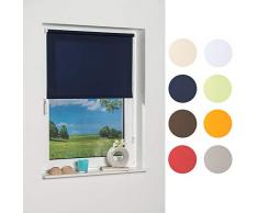 K de Home 541783â1Â Wohn-Guide Klemmfix Mini Store, Bleu lumiÃ¨re du Jour, Plastique, Tissu, Bleu, 70 x 150