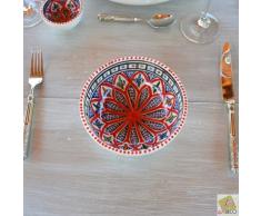 Bol Bakir rouge - D 18 cm