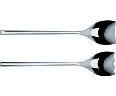 Alessi Ti04/14 Mu Couverts Ã Salade en Acier Inoxydable 18/10 Brillant