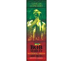 1art1 Bob Marley Poster de Porte - Live in Kingston, Jamaica 1975 (158 x 53 cm)