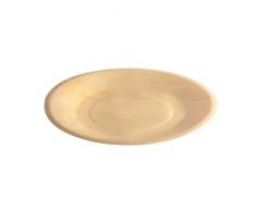 FIRST 210BBA21 Assiette Bois Clair, 44 x 23 x 27 cm - Lot de 10