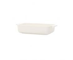 Villeroy & Boch Clever Cooking Plat Ã four rectangulaire, 24 x 14 cm, Porcelaine Premium, Blanc