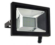 elexity 499902 Projecteur LED, 20 W, Noir, Taille unique