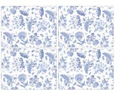 Portmeirion Botanic Set de Table Bleu Lot de 4
