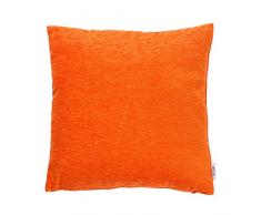 B&H B&H Coussin en Polyester Moderne 45x45x2 cm Orange
