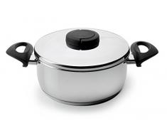 Lacor - 85026 - Faitout - avec le couvercle Inox -26 cm