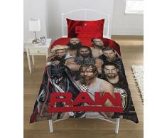 WWE Raw V Smackdown Parue de lit, Multicolore, Simple