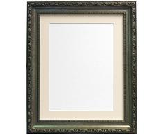FRAMES BY POST Cadre Photo Style Shabby Chic, Plastique, Silver, 50 x 40 cm Image Size A3 (Plastic Glass)