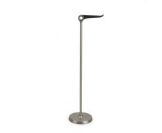 UMBRA Tucan. Porte papier toilette Tucan. En métal, nickel. Dimension 20.3x16.5x73.7cm.